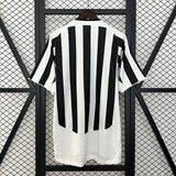 Camisa Juventus I 2003-2004 Retrô Preta e Branca Masculina Nike