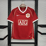 Camisa Manchester United I 2006/2007 Retrô Vermelha Masculina Nike