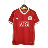 Camisa Manchester United I 2006/2007 Retrô Vermelha Masculina Nike