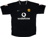 Camisa Manchester United II 2003-2004 Retrô Preta Masculina Nike