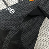 Camisa Manchester United II 2003-2004 Retrô Preta Masculina Nike