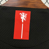 Camisa Manchester United III 2007/2008 Retrô Preta Masculina Nike