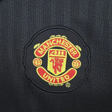 Camisa Manchester United III 2007/2008 Retrô Preta Masculina Nike