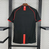 Camisa Manchester United III 2007/2008 Retrô Preta Masculina Nike