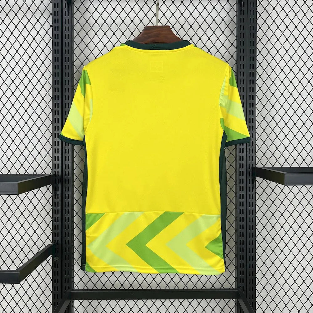 Camisa Seleção Austrália I 25/26 Amarela e Verde Masculina Nike