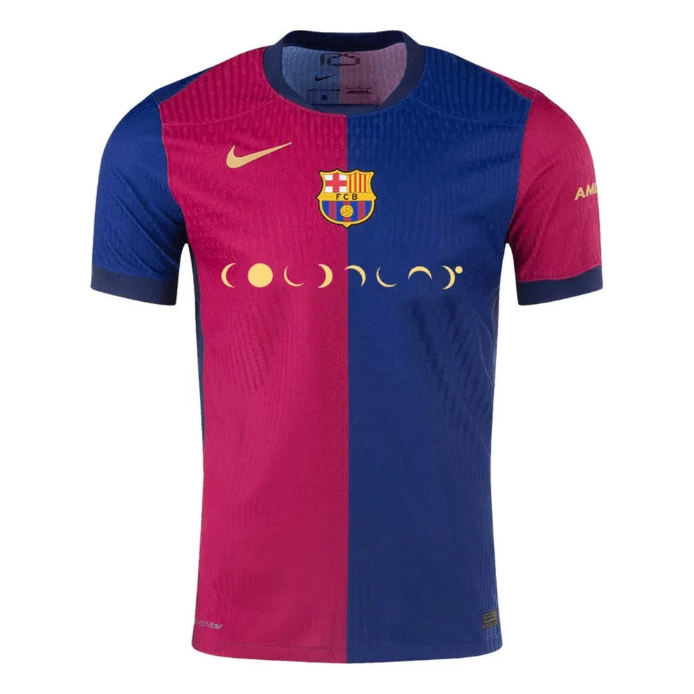 Camisa Barcelona Edição Especial Coldplay 24/25 Vermelha e Azul Nike
