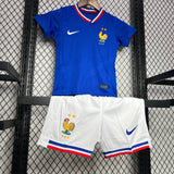 Conjunto Infantil Seleção França I 24/25 Azul Nike