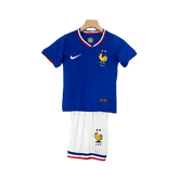 Conjunto Infantil Seleção França I 24/25 Azul Nike