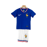 Conjunto Infantil Seleção França I 24/25 Azul Nike