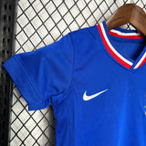 Conjunto Infantil Seleção França I 24/25 Azul Nike