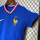 Conjunto Infantil Seleção França I 24/25 Azul Nike