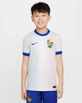 Conjunto Infantil Seleção França II 24/25 Branco Nike