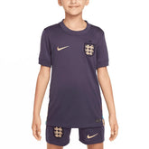 Conjunto Infantil Seleção Inglaterra II 24/25 Roxo Nike