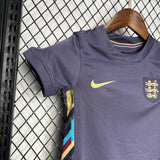 Conjunto Infantil Seleção Inglaterra II 24/25 Roxo Nike