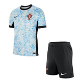 Conjunto Infantil Seleção Portugal II 24/25 Azul e Branca Nike