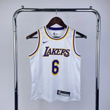 Regata Infantil Los Angeles Lakers Swingman Association Edition Branca Nike