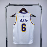 Regata Infantil Los Angeles Lakers Swingman Association Edition Branca Nike