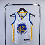 Regata Infantil Golden State Warriors Swingman Association Edition Branca Nike