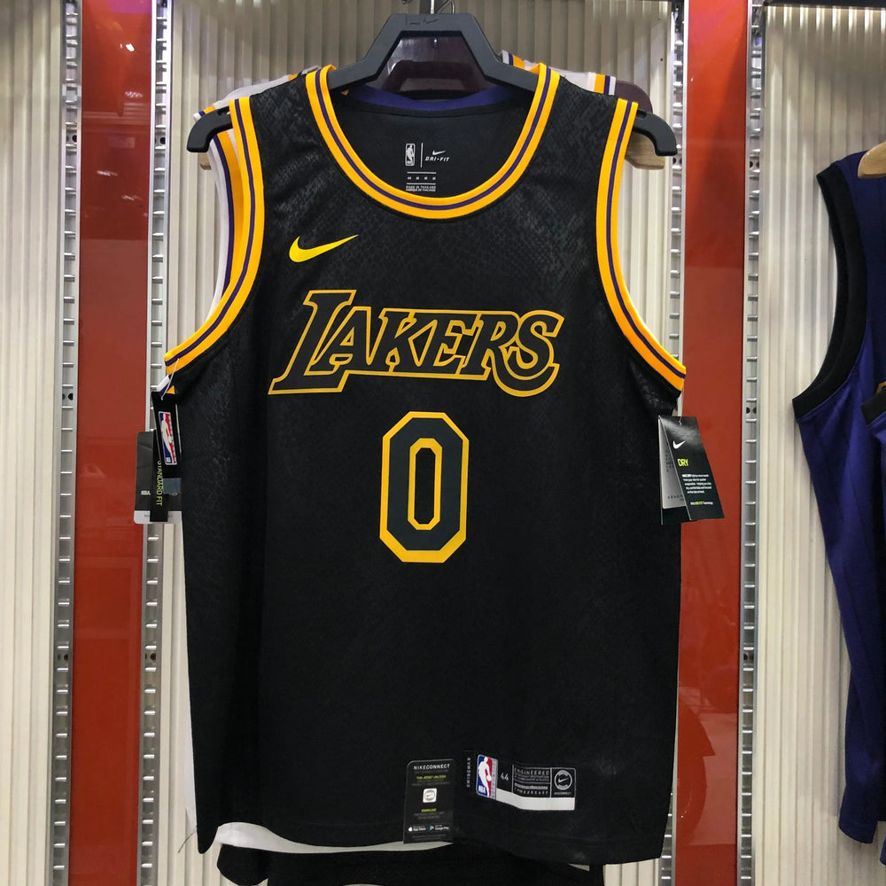 Regata Los Angeles Lakers Edição Black Mamba Preta Nike
