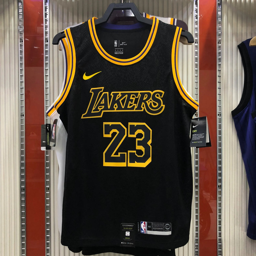 Regata Los Angeles Lakers Edição Black Mamba Preta Nike