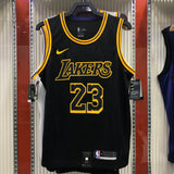 Regata Los Angeles Lakers Edição Black Mamba Preta Nike
