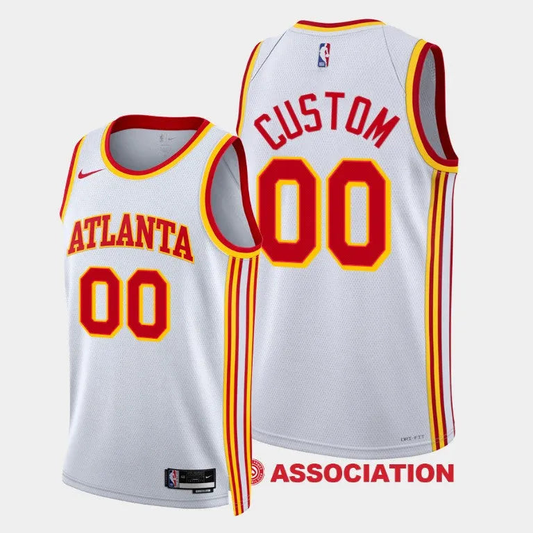 Regata Atlanta Hawks Swingman Association Edition 23/24 Branca Masculina Nike