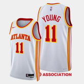 Regata Atlanta Hawks Swingman Association Edition 23/24 Branca Masculina Nike