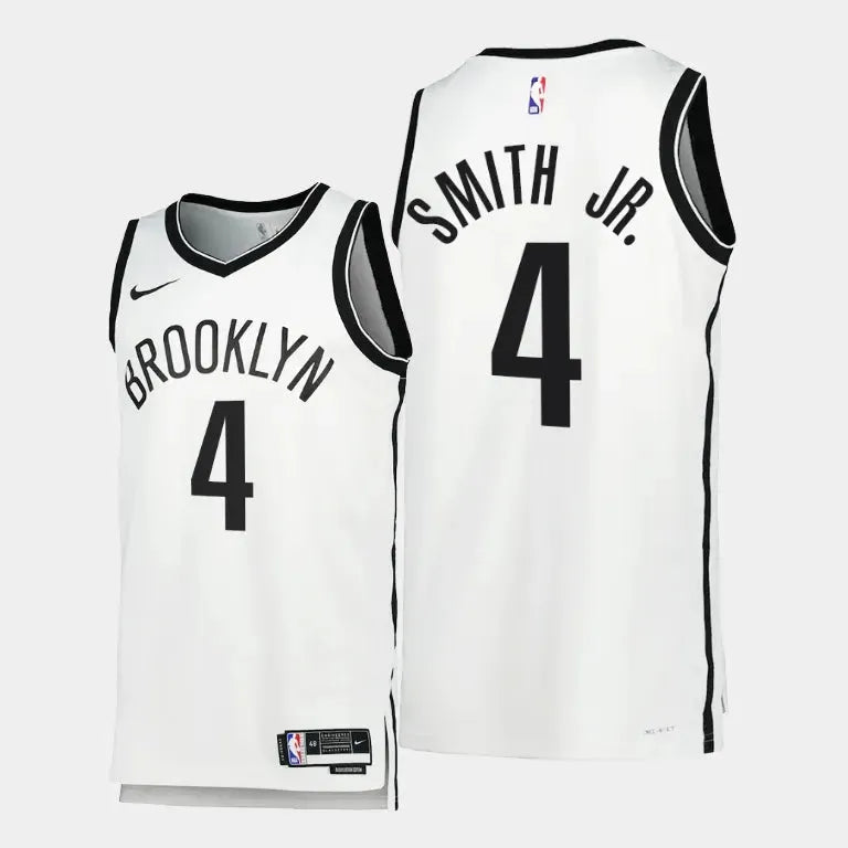 Regata Brooklyn Nets Swingman Association Edition 23/24 Branca Masculina Nike