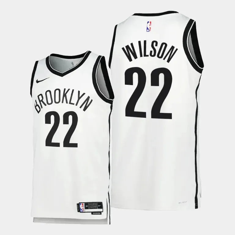 Regata Brooklyn Nets Swingman Association Edition 23/24 Branca Masculina Nike