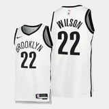 Regata Brooklyn Nets Swingman Association Edition 23/24 Branca Masculina Nike