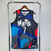 Regata Brooklyn Nets Swingman City Edition 23/24 Preta Masculina Nike