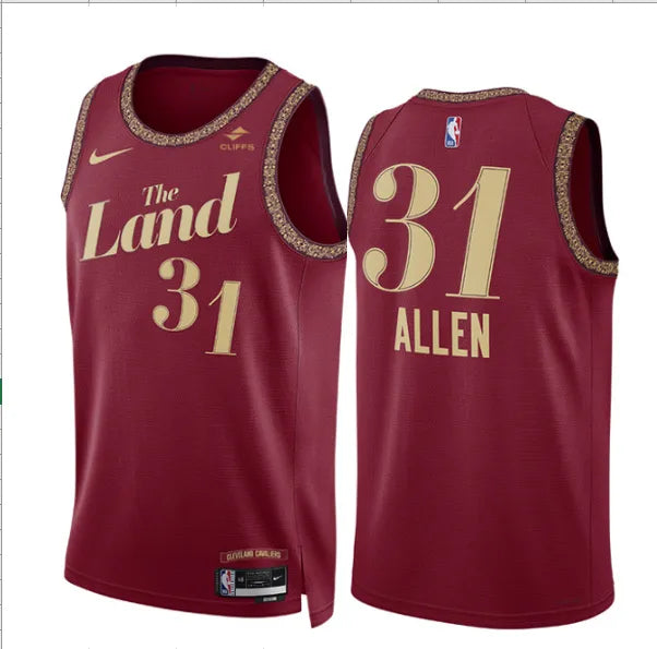 Regata Cleveland Cavaliers Swingman City Edition 23/24 Vermelha Masculina Nike