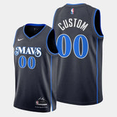 Regata Dallas Mavericks Swingman City Edition 23/24 Preta Masculina Nike