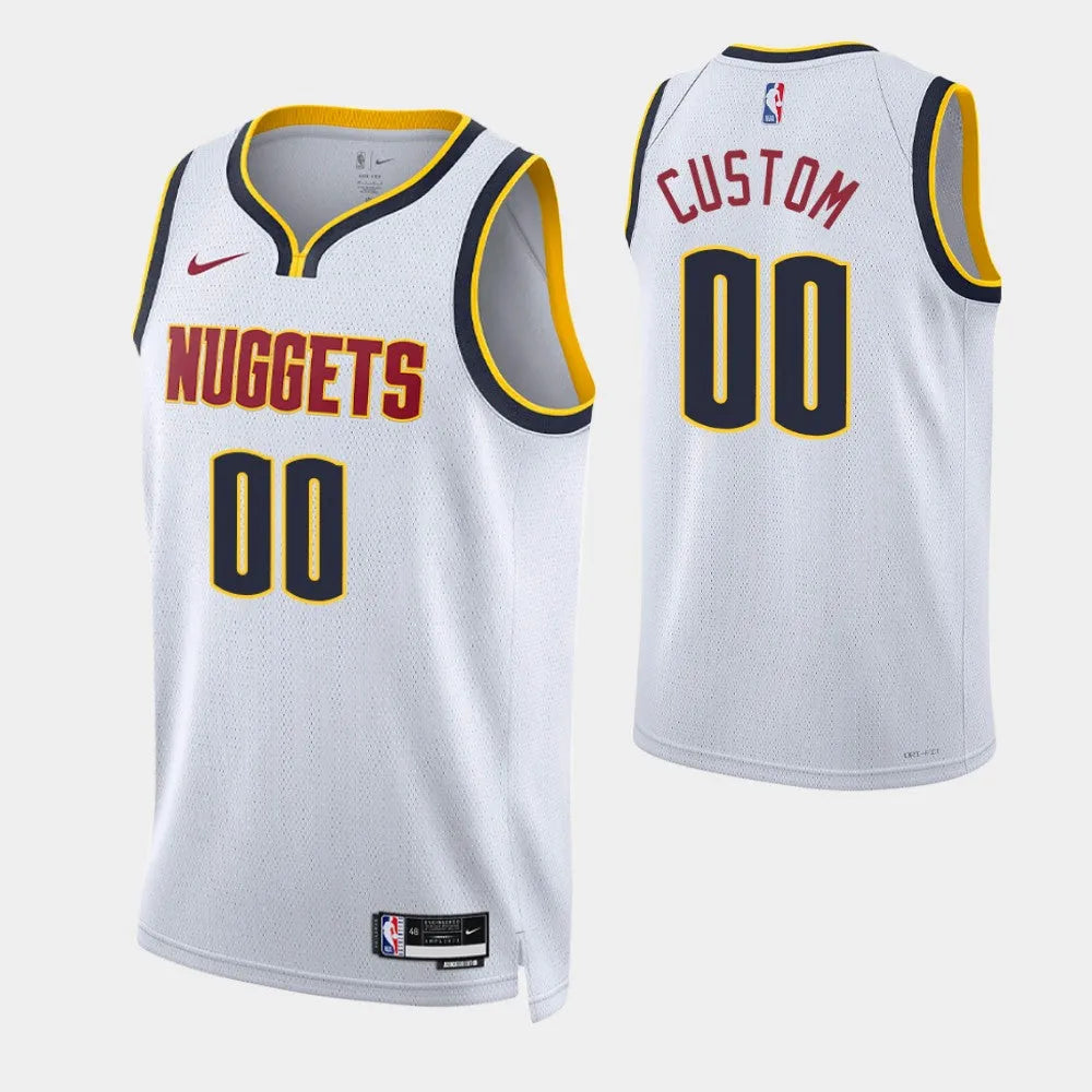 Regata Denver Nuggets Swingman Association Edition 22/23 Branca Masculina Nike