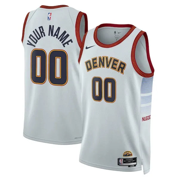 Regata Denver Nuggets Swingman City Edition 22/23 Branca Masculina Nike