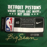Regata Detroit Pistons Swingman City Edition 22/23 Verde Masculina Nike