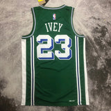 Regata Detroit Pistons Swingman City Edition 22/23 Verde Masculina Nike