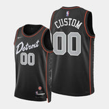 Regata Detroit Pistons Swingman City Edition 23/24 Preta Masculina Nike