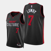 Regata Miami Heat Swingman City Edition 23/24 Preta Masculina Nike