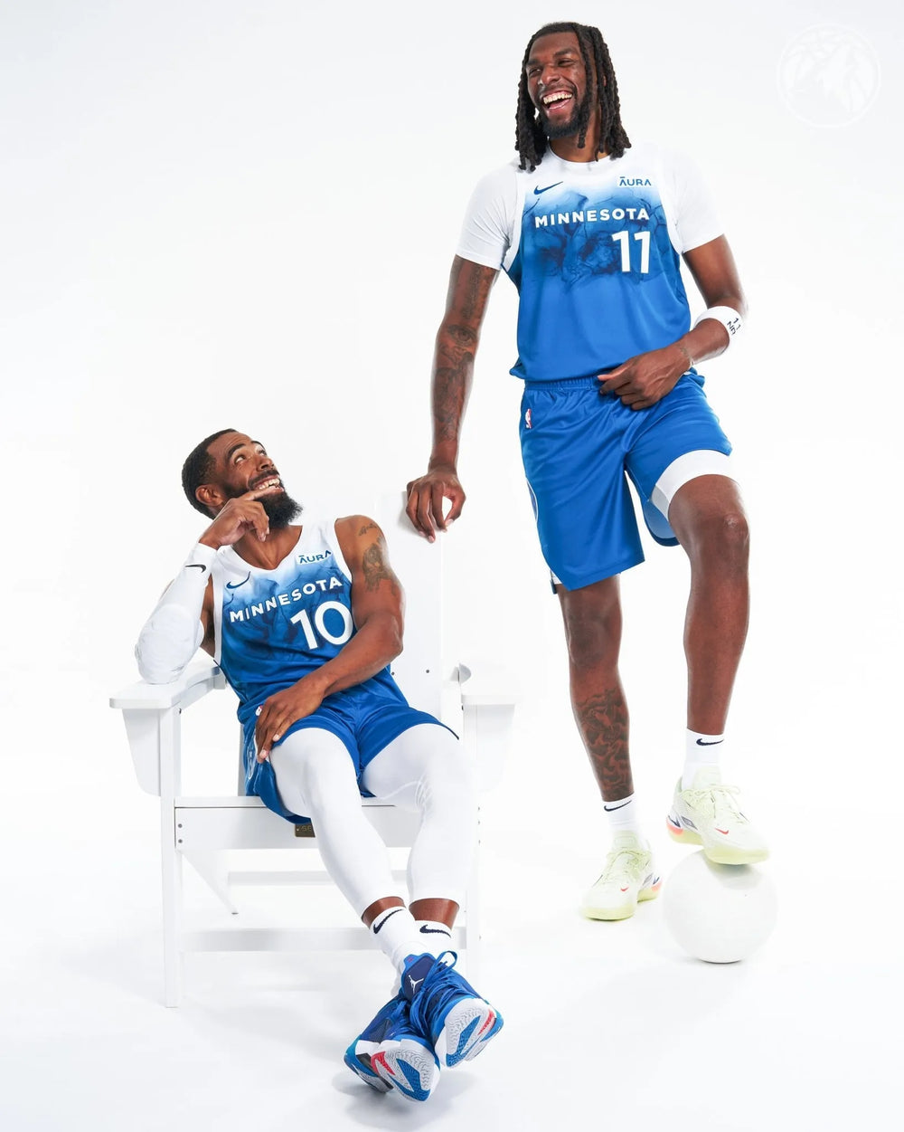 Regata Minnesota Timberwolves Swingman City Edition 23/24 Azul Masculina Nike