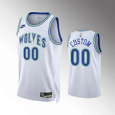 Regata Minnesota Timberwolves Swingman Classic Edition 23/24 Branca Masculina Nike