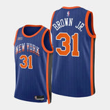 Regata New York Knicks Swingman City Edition 23/24 Azul Masculina Nike