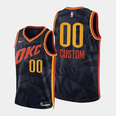 Regata Oklahoma City Thunder Swingman City Edition 23/24 Azul Masculina Nike