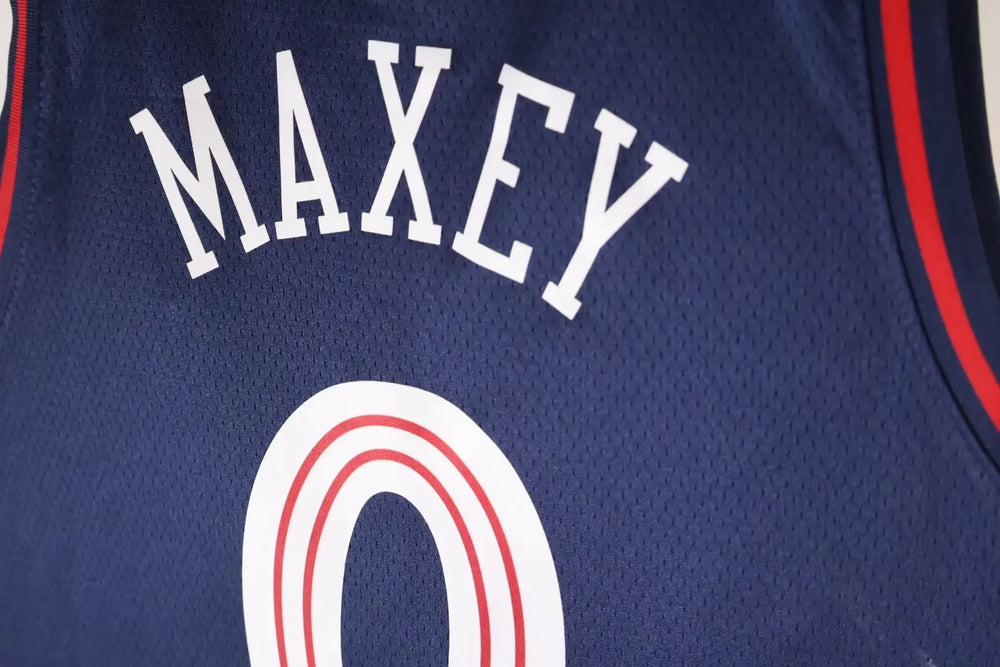 Regata Philadelphia 76ers Swingman City Edition 23/24 Azul Masculina Nike