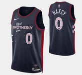 Regata Philadelphia 76ers Swingman City Edition 23/24 Azul Masculina Nike