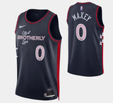 Regata Philadelphia 76ers Swingman City Edition 23/24 Azul Masculina Nike