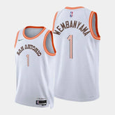 Regata San Antonio Spurs Swingman City Edition 23/24 Branca Masculina Nike