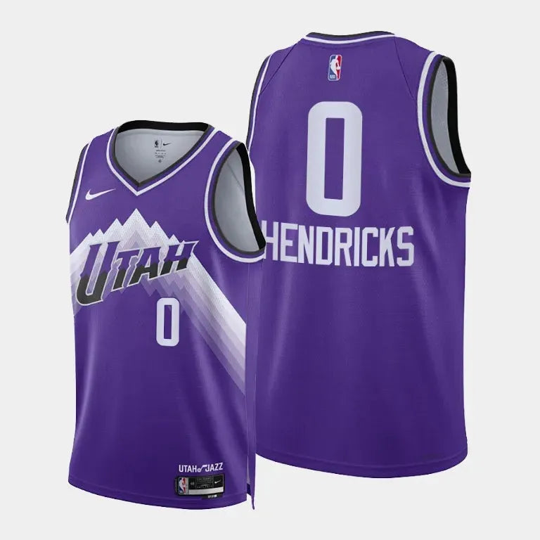 Regata Utah Jazz Swingman City Edition 23/24 Roxa Masculina Nike