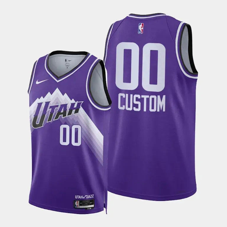 Regata Utah Jazz Swingman City Edition 23/24 Roxa Masculina Nike