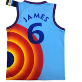 Regata Tune Squad Space Jam 2 LeBron James #6 Azul - DS Sports - Artigos Esportivos